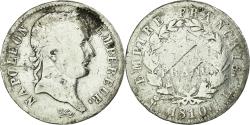 World Coins - Coin, France, Napoléon I, Franc, 1810, Bayonne, , Silver, Gadoury:447