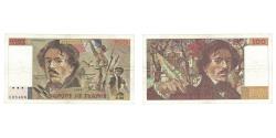World Coins - France, 100 Francs, Delacroix, 1984, B.80, AU(50-53), Fayette:69.08a, KM:154b