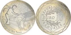 World Coins - France, 10 Euro, Petit prince aux courses de voiture, 2016, Paris,