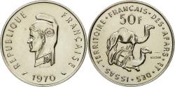 World Coins - Coin, FRENCH AFARS & ISSAS, 50 Francs, 1970, Paris, ESSAI,