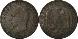 World Coins - Coin, France, Napoleon III, Napoléon III, 5 Centimes, 1856, Strasbourg