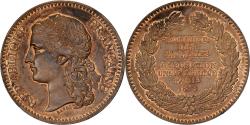 World Coins - France, Medal, Exposition universelle de Paris, 1878, Copper, Barre,