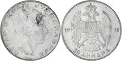World Coins - Coin, Yugoslavia, Petar II, 50 Dinara, 1938, , Silver, KM:24