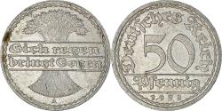 World Coins - Coin, GERMANY, WEIMAR REPUBLIC, 50 Pfennig, 1922, Berlin, , Aluminum