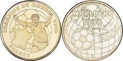 World Coins - France, Medal, France 98, Coupe du Monde de Football, 1998, Silver Plated
