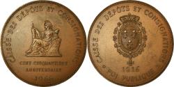 World Coins - France, Medal, Caisse des dépôts et Consignations, Foi Publique, 1966