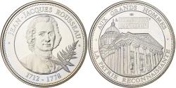 World Coins - France, Medal, Collection Panthéon, Jean-Jacques Rousseau, Utrecht