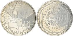 World Coins - France, 10 Euro, Haute Normandie, 2010, Paris, , Silver, KM:1656