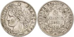 World Coins - France, 2 Francs, Cérès, 1895, Paris, Silver, , Gadoury:530a