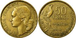 World Coins - Coin, France, Guiraud, 50 Francs, 1954, Paris, , Aluminum-Bronze