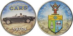 World Coins - Coin, Somaliland, 1/2 Shilling, 2019, Automobiles - 100 ans - 1970,