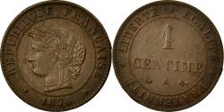 World Coins - Coin, France, Cérès, Centime, 1874, Paris, , Bronze, KM:826.1