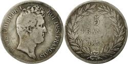World Coins - Coin, France, Louis-Philippe, 5 Francs, 1831, Marseille, , Silver