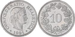 World Coins - Coin, Switzerland, 10 Rappen, 1991