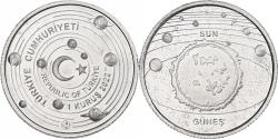 World Coins - Turkey, Kurus, Sun, 2022, Istanbul, Aluminum,