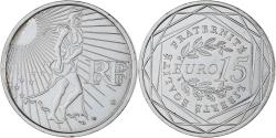World Coins - France, 15 Euro, Semeuse, 2008, , Silver, KM:1535