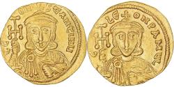 Ancient Coins - Coin, Constantine V Copronymus, with Leo III, Solidus, 745-750, Constantinople