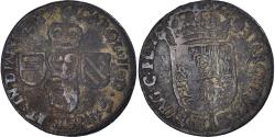 World Coins - Coin, Spanish Netherlands, Flanders, Charles II, Liard, 12 Mites, 1693, Bruges