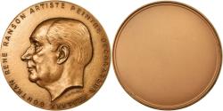 World Coins - France, Medal, Gontran René Ranson Artiste Peintre Décorateur, 1972, Baron