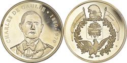 World Coins - France, Medal, Charles De Gaulle, Politics, , Copper Plated Silver