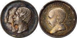 World Coins - France, Medal, Naissance de Napoléon IV, Quinaire, History, 1856,