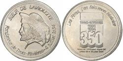 World Coins - Quebec, Dollar, Trois-Rivières, 350 Ans, Sieur de Laviolette, 1984, Nickel