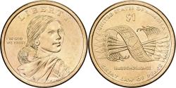 Us Coins - United States, Dollar, Native American Dollar - Hiawatha belt reverse, 2010