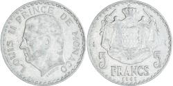 World Coins - Coin, Monaco, 5 Francs, 1945