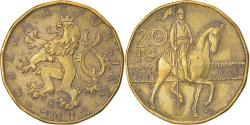 World Coins - Coin, Czech Republic, 20 Korun, 2014, , Brass plated steel, KM:5