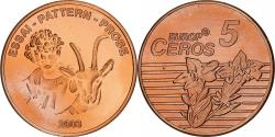 World Coins - Switzerland, 5 Euro Cent, Fantasy euro patterns, Essai-Trial, Proof, 2003