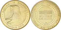 World Coins - France, Token, Biarritz - Musée de la Mer n°4 - Le phoque gris, 2018, MDP