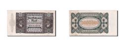 World Coins - Banknote, Germany, 2 Millionen Mark, 1923, 1923-07-23, AU(50-53)