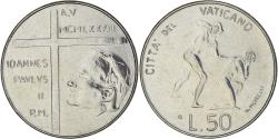World Coins - Coin, VATICAN CITY, John Paul II, 50 Lire, 1983, Roma, , Stainless