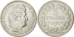 World Coins - Coin, France, Louis-Philippe, 5 Francs, 1831, Rouen, , Silver