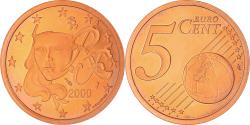 World Coins - France, 5 Euro Cent, 2000, Paris, Proof / BE, , Copper Plated Steel