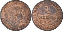 World Coins - Coin, France, Dupuis, 2 Centimes, 1909, Paris, , Bronze, KM:841