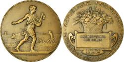 World Coins - France, Medal, Ministère de l'Agriculture, Associations Agricoles, Lindauer
