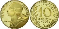 World Coins - Coin, France, Marianne, 10 Centimes, 1996, Paris, , Aluminum-Bronze