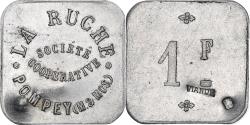 World Coins - France, Société Coopérative La Ruche, 1 Franc, Aluminium,