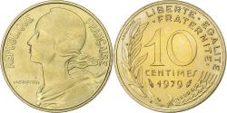 World Coins - France, 10 Centimes, Marianne, 1979, MDP, série FDC, Cupro-Aluminium,