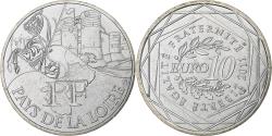 World Coins - France, 10 Euro, Euros des régions, Pays De La Loire, 2011, Silver,