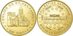 World Coins - France, Token, Touristic token, Saint-Nectaire - l'église, 2001, MDP