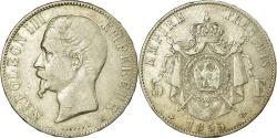 World Coins - Coin, France, Napoleon III, Napoléon III, 5 Francs, 1855, Strasbourg