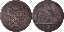World Coins - Coin, Belgium, 2 Centimes, 1861