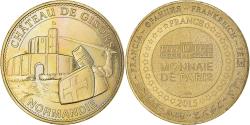 World Coins - France, Token, Tourist Token, 27/ Château de Gisors, 2015, Monnaie de Paris