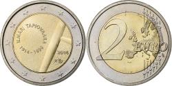 World Coins - Finland, 2 Euro, Ilmari Tapiovaara, 2014, Vantaa, Bi-Metallic,