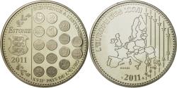 World Coins - France, Medal, L'Europe des XXVII, Bienvenue à l'Estonie, 2011,