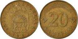 World Coins - Coin, Latvia, 20 Santimu, 1992