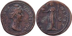Ancient Coins - Diva Faustina I, Dupondius/As, 141, Rome, Bronze, , RIC:1163Aa