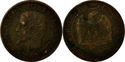 World Coins - Coin, France, Napoleon III, Centime, 1855, Paris,